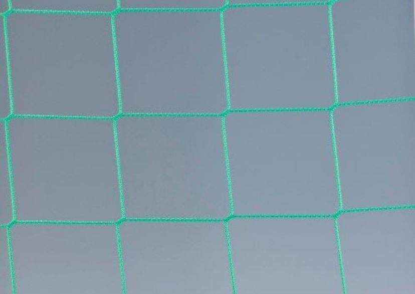 Net 2.5 mm PP, vierkante maas 100 mm