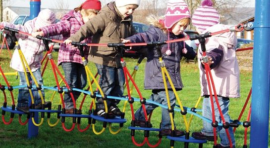 Avonturenbrug “Wackelteller”