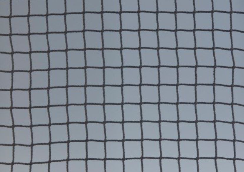 Net 2.5 mm PP, vierkante maas 30 mm