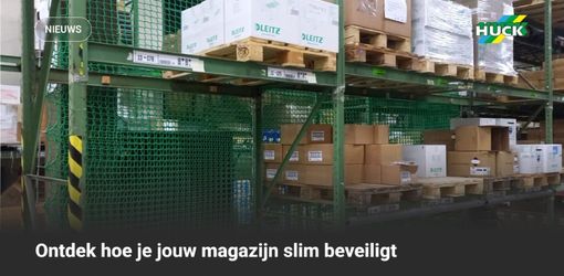 Hoe kan ik mijn magazijn veilig maken met netten?