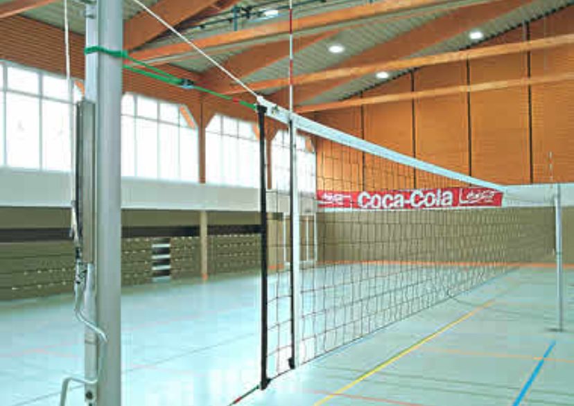 Volleybal wedstrijdnet