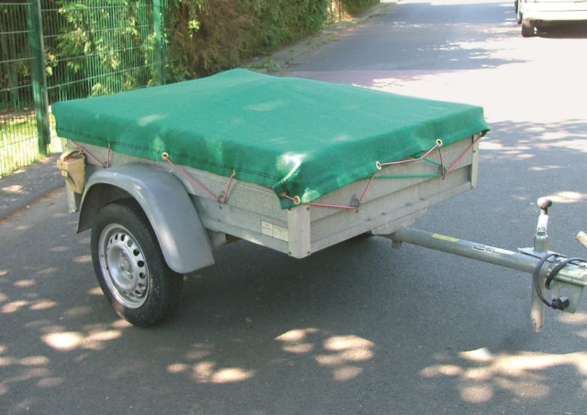 Aanhangwagen afdekgaas, PE 180 g/m², 1.40m x 2.50m