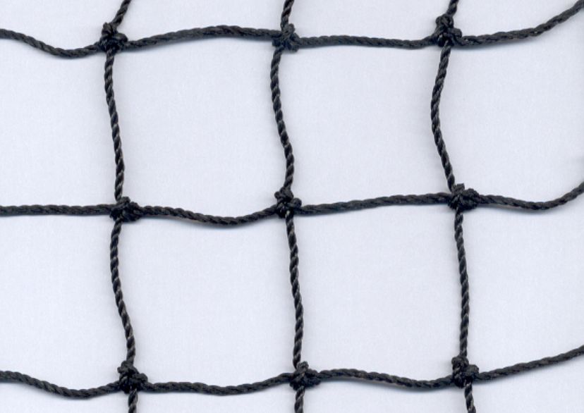 Net 1.2 mm PE, vierkante maas 20 mm