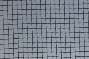 Net 2mm PP, vierkante maas 20mm