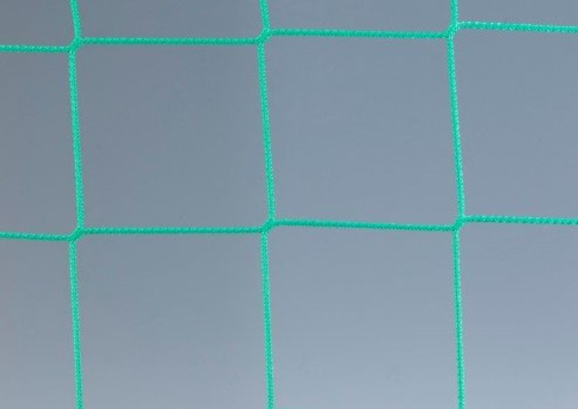 Net 3 mm PP, vierkante maas 120 mm