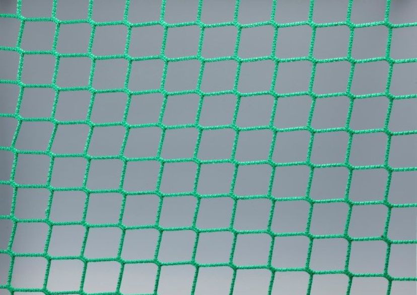 Net 5 mm PP, vierkante maas 60 mm