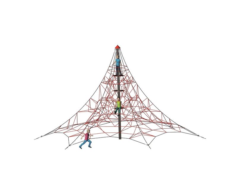 Touwpiramide SPIDER 6