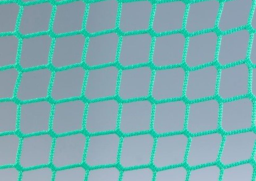 Filet 5 mm PP, maille carrée 45 mm - sur mesure