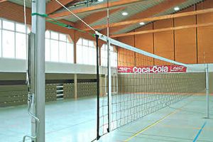 Volleybal wedstrijdnet