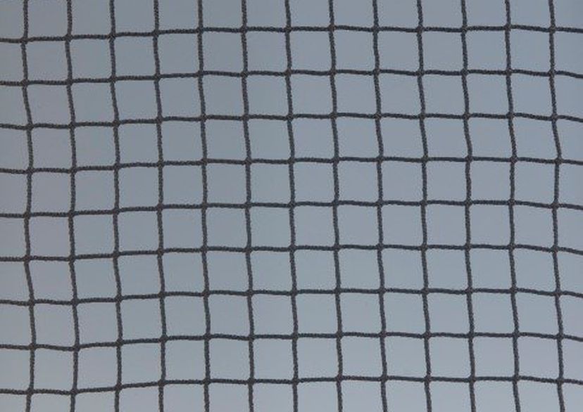 Net 2.5 mm PP, vierkante maas 30 mm
