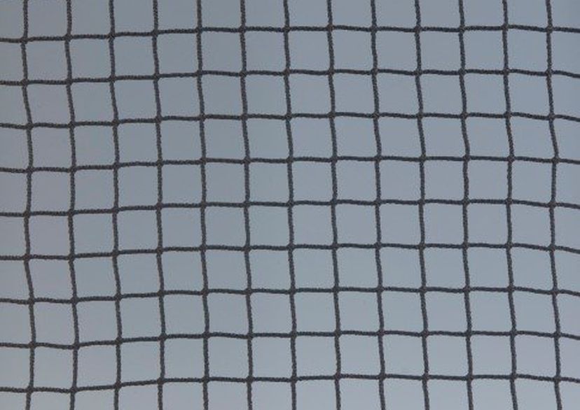 Net 2.5 mm PP, vierkante maas 30 mm